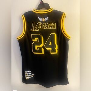 Black and Yellow Legend Basketball Jersey